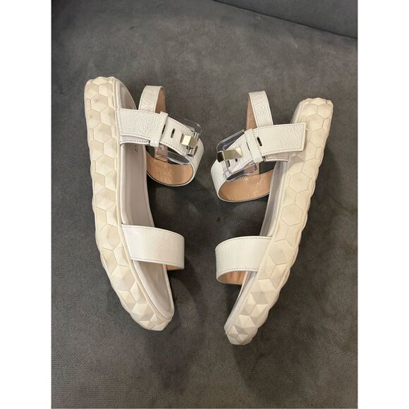 Sesto Meucci Cammy White Gladiator Sandals, Sz 8M - Picture 1 of 9